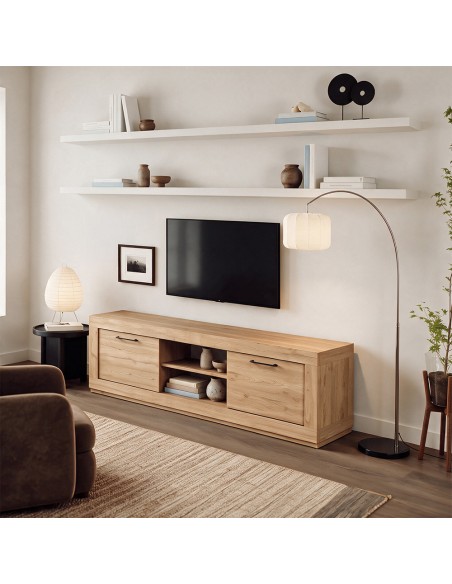 Mueble TV dos puertas y un estante 181 cm DALIA