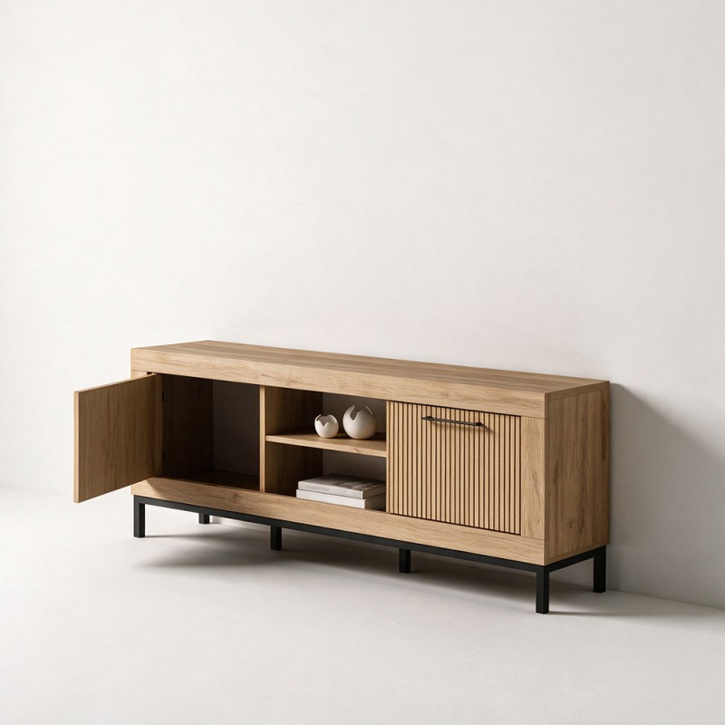Mueble TV dos puertas y un estante 181 cm DALIA