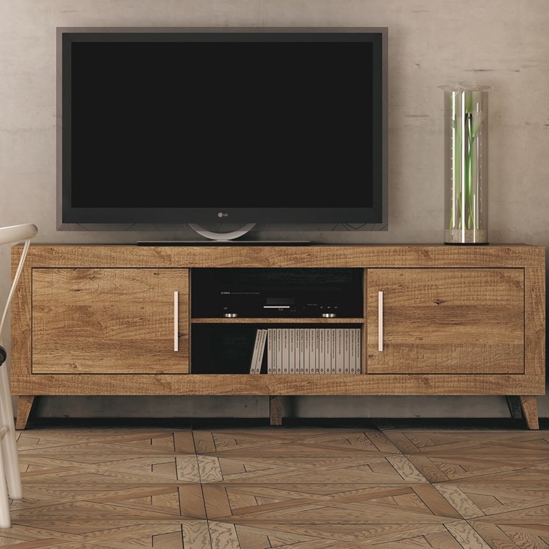 Mueble TV dos puertas y dos huecos ROMA