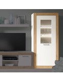 Vitrina alta una puerta MILANO
