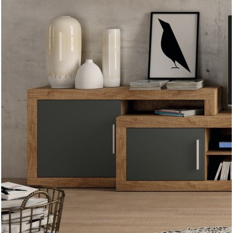 Modulo adicional izquierdo para mueble de tv ROMA