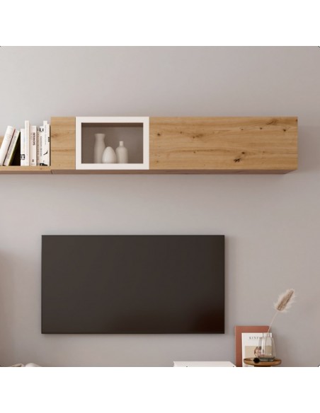 Alto para colgar puerta cristal 150x32 DANIELA