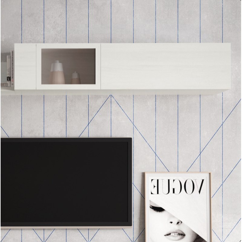 Alto para colgar puerta cristal 150x32 DANIELA