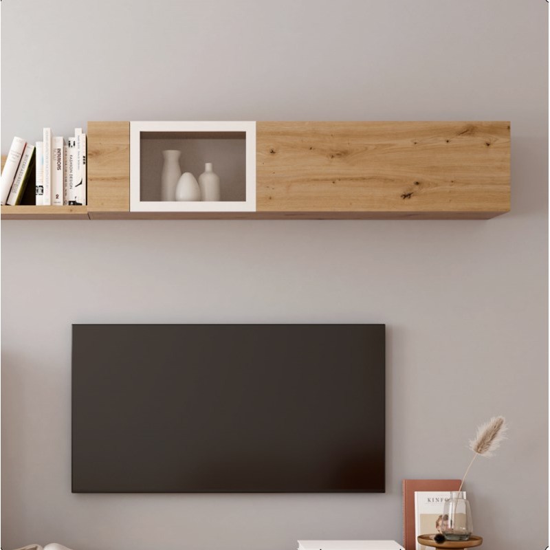 Alto para colgar puerta cristal 150x32 DANIELA