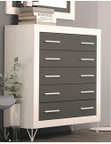 Cómoda de cinco cajones VIENA