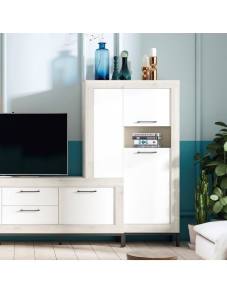 Modulo con vitrina MILANO