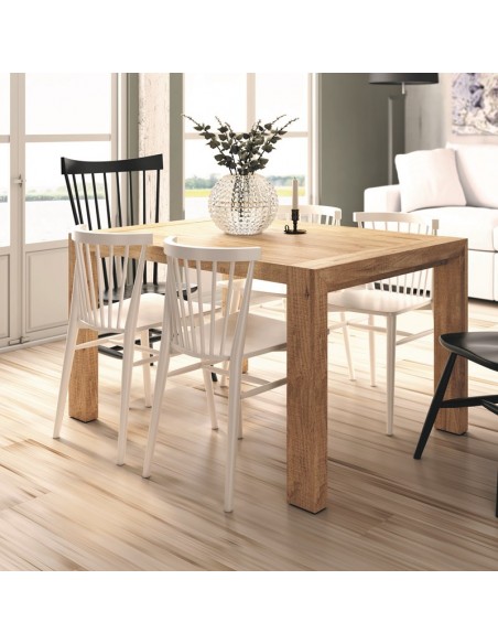 Mesa rectangular pata deslizante ROMA