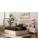 Canape con base tapizada 150 cm SIENA